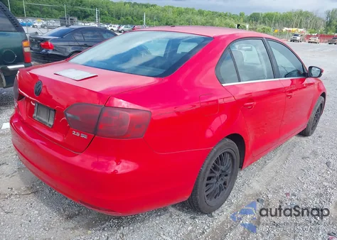 2013 Volkswagen Jetta 2.5L Se z USA, uszkodzony, nr VIN 3VWDP7AJ7DM287155